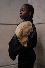 Embellished Suede Jacket